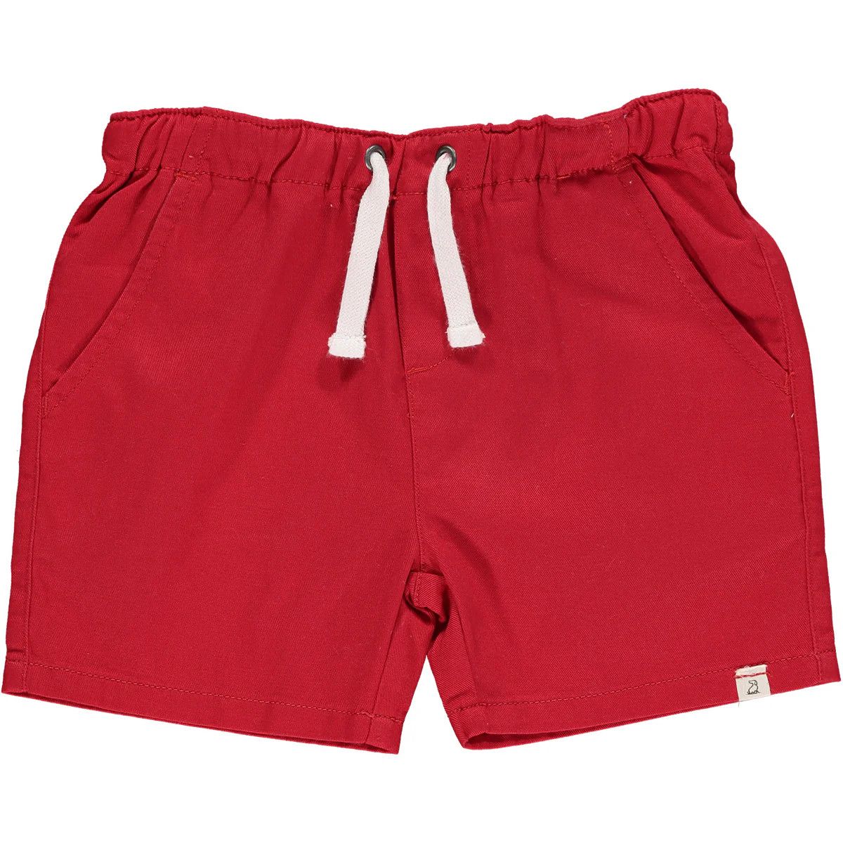 Hugo Twill Shorts - Red, Size: 6-9 Mth