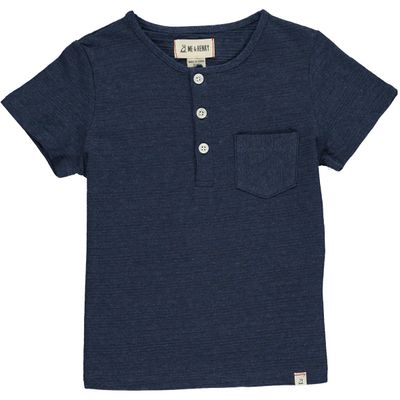 Boardwalk Henley Tee - Navy