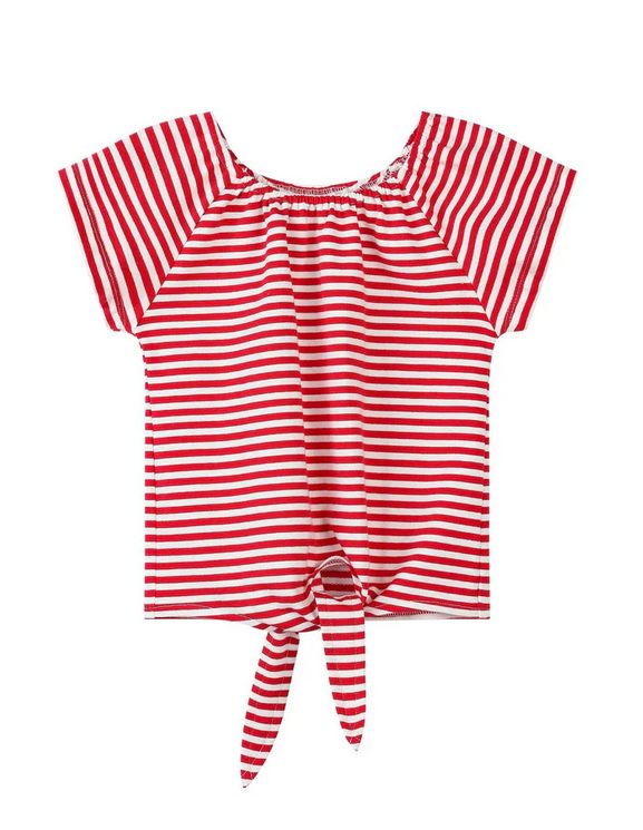 Esme Top - Red Stripe