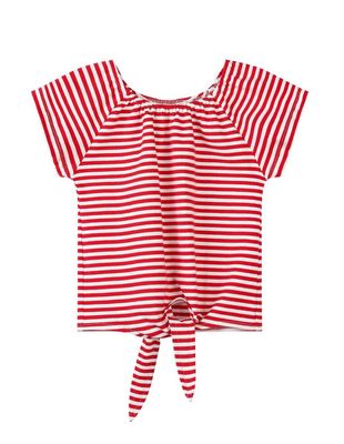 Esme Top - Red Stripe