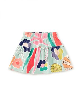 Sea Floral Sport Skort