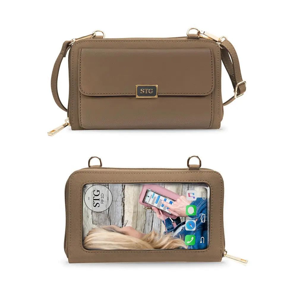 Captiva 2.0 Mocha Swirl  RFID Crossbody