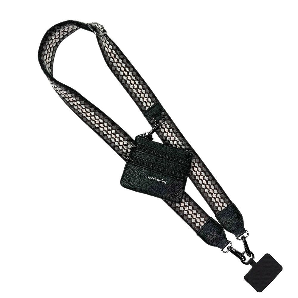 Clip &amp; Go  W/Zippered Pouch - Fun Dots