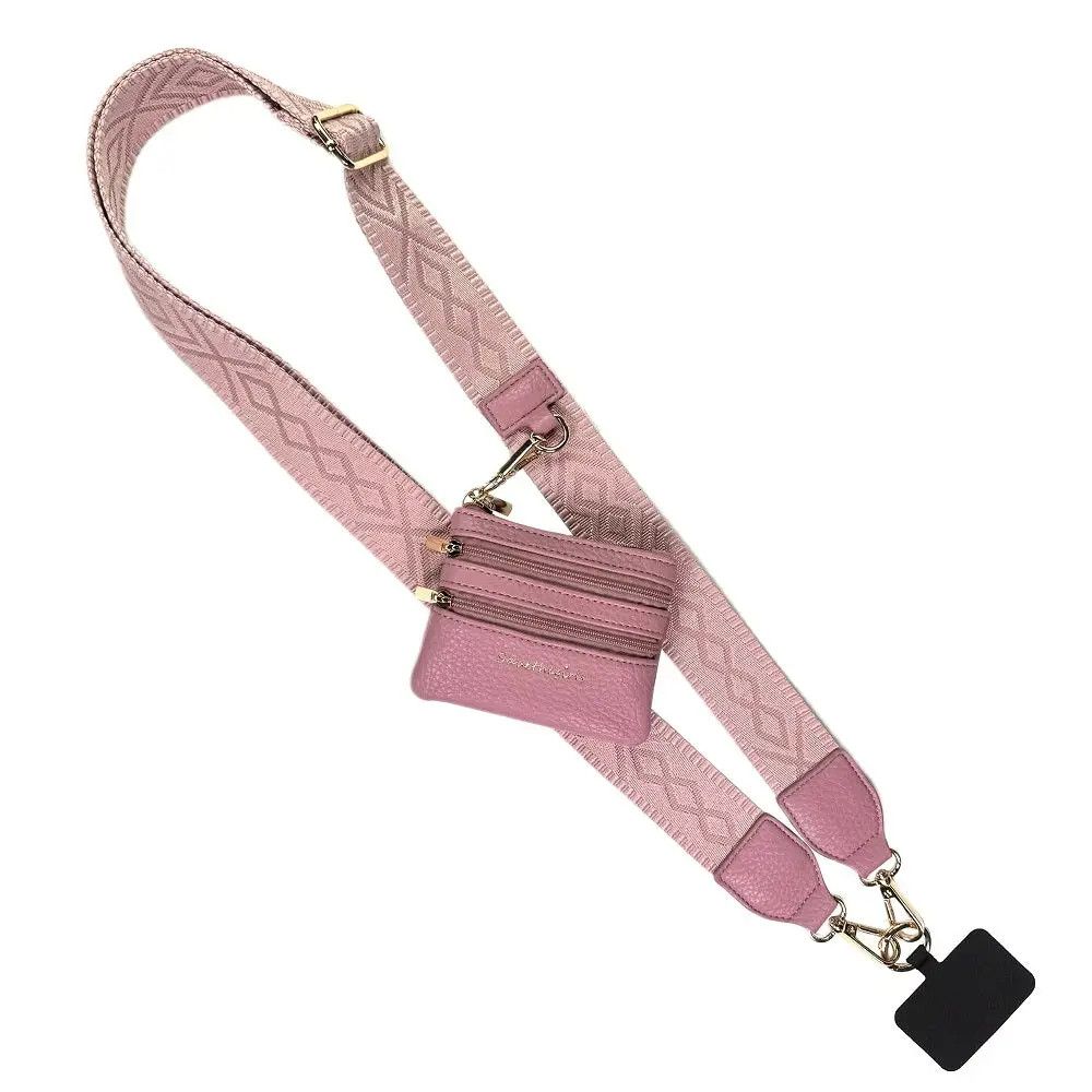 Clip &amp; Go  W/Zippered Pouch Classic - Rose