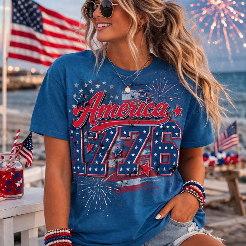 America 1776 Patriotic Tee