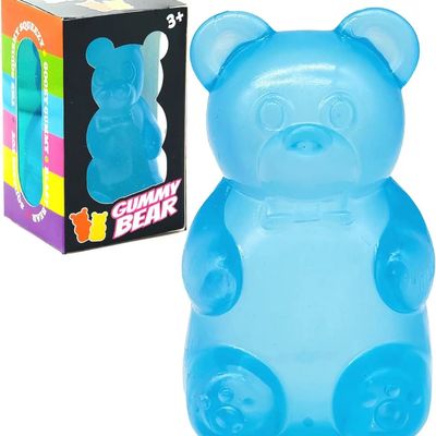 Candy Bear Squishy Slow Rising Toy  W/ Gift Box Blue
