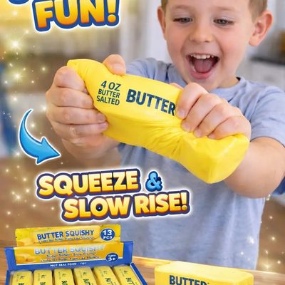 Butter Squishy Toy