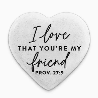 Love That You Are Friend - Heart Stone