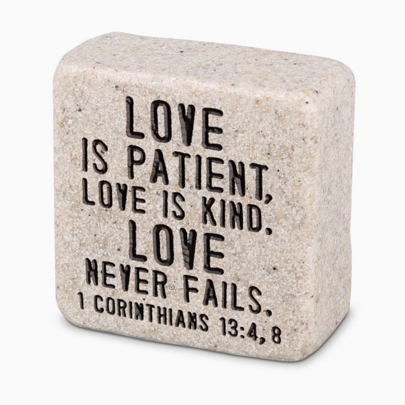 Scripture Stone-Love