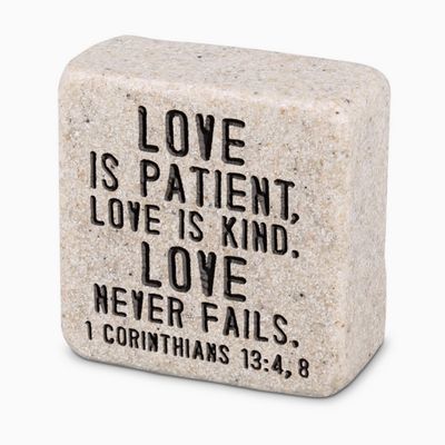 Scripture Stone-Love