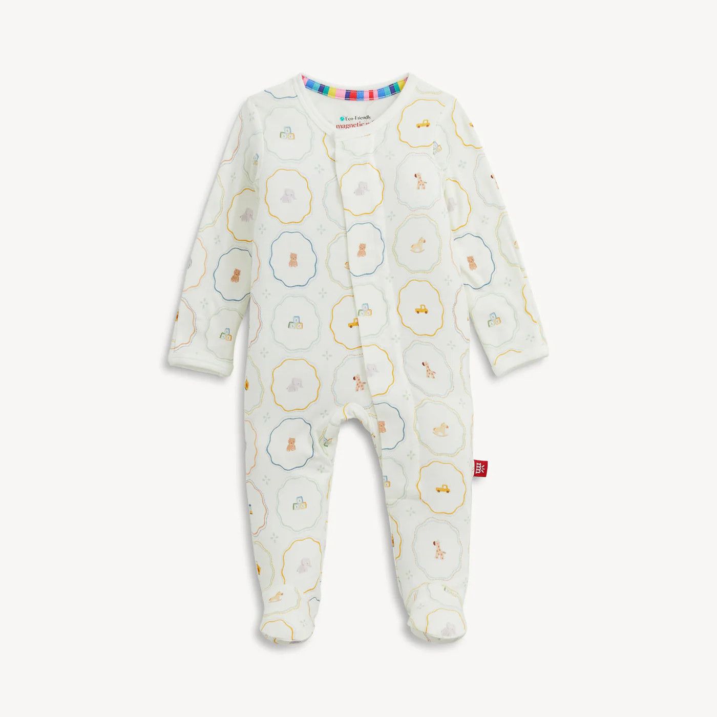 Nursery Magic Cream Modal Footie