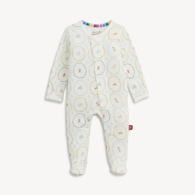 Nursery Magic Cream Modal Footie