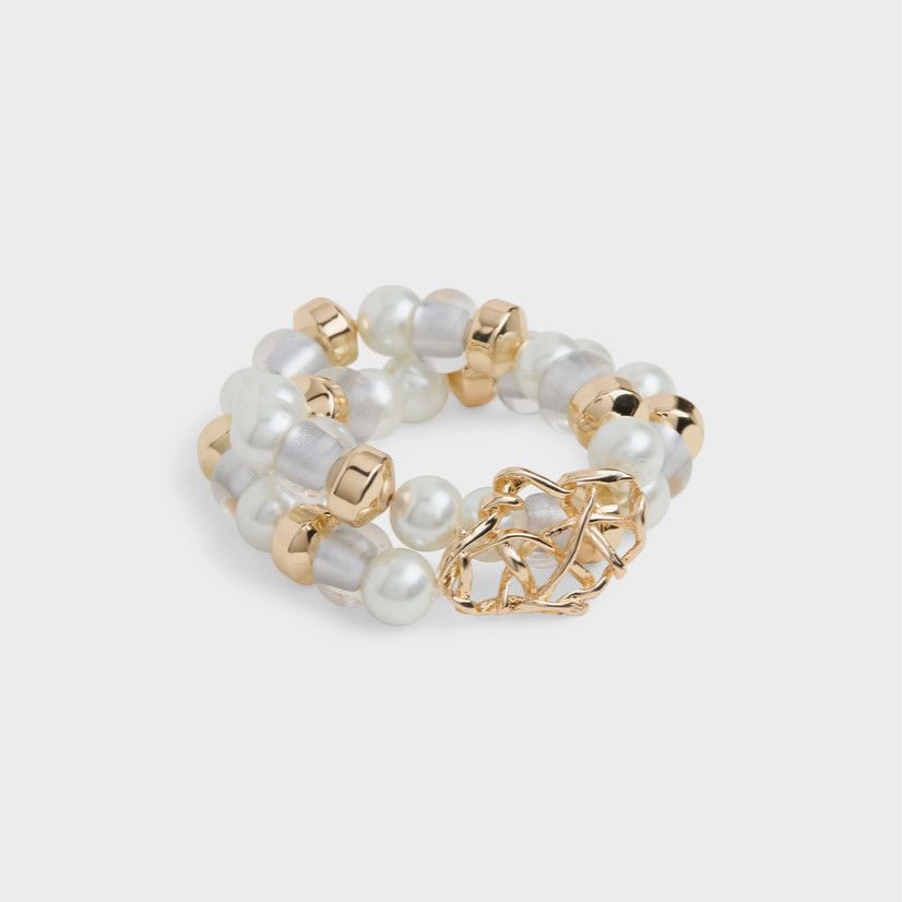 Catherine Bracelet-pearl &amp; gold