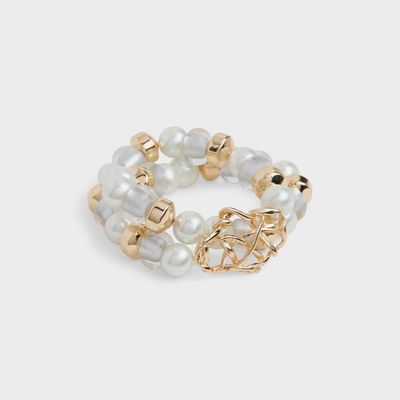 Catherine Bracelet-pearl &amp; gold