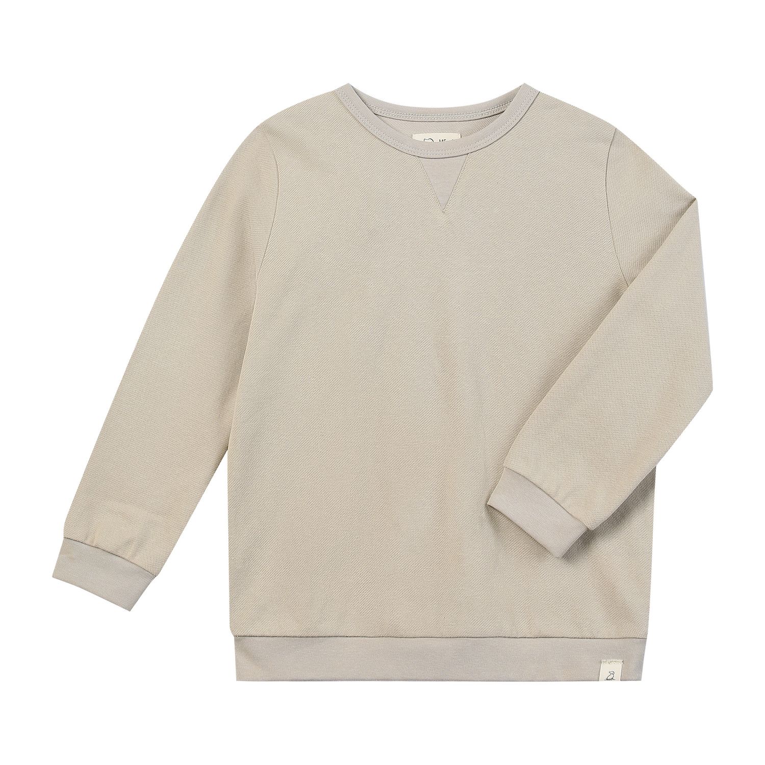 Tarquin Pique Sweatshirt-grey