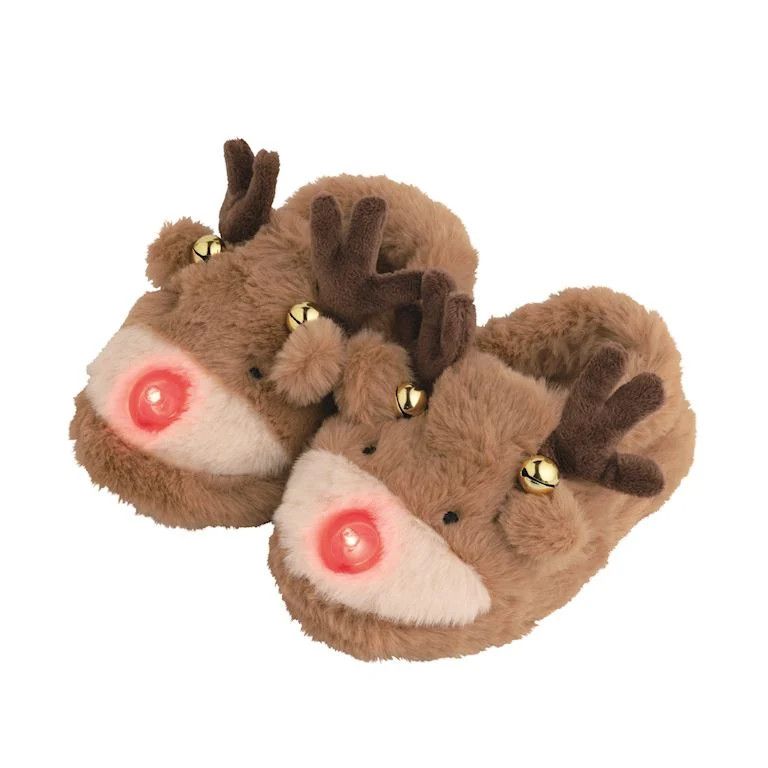 Reindeer Christmas Slippers