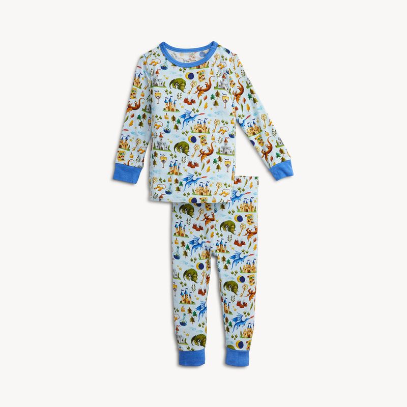 Dragons Tails Modal  L/S Lng Pant PJ