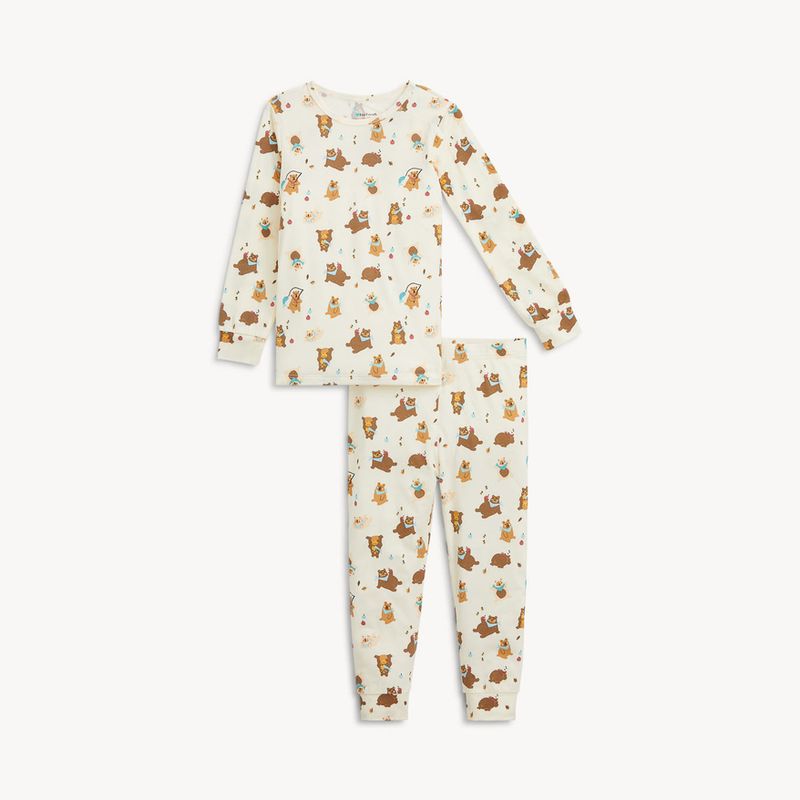 Beary Silly Modal  L/S Lng Pant PJ