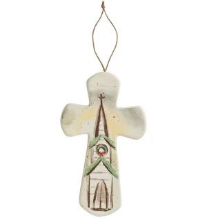 Ceramic Church Navity Cross