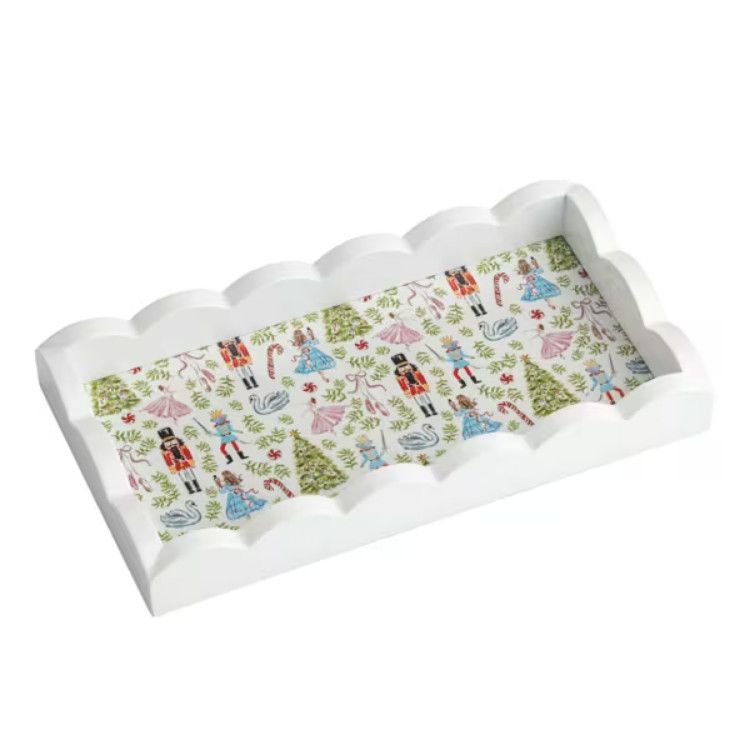 Nutcracker Christmas Trinket Tray