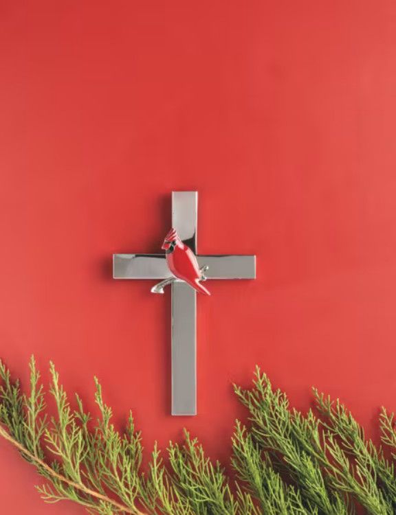 Cardinal Metal Cross