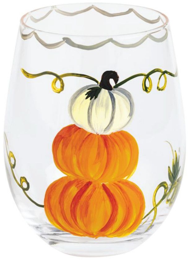 Fall Wine Glasses