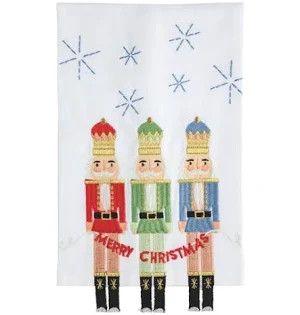 Nutcracker Dangle Leg Towels