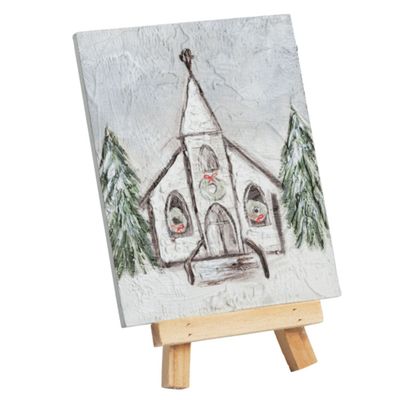 Church Farmhouse Art