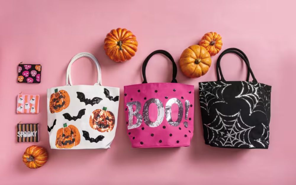 Halloween Sparkle Tote