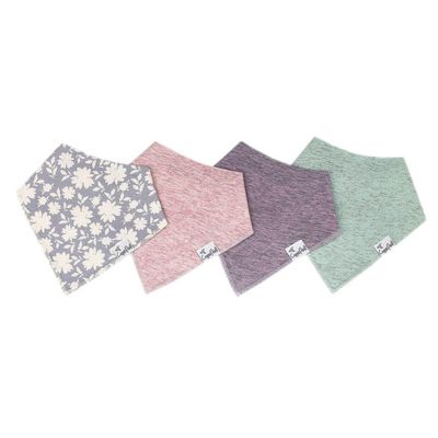 4 pk Bandana Bib Set - Lacie