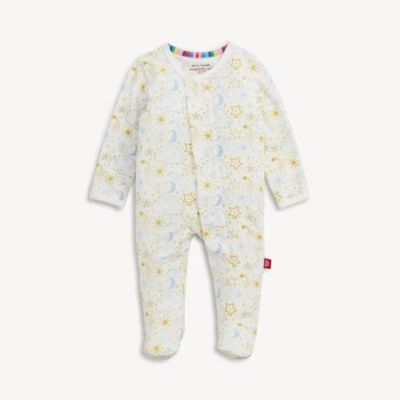 Star Signs Blue Modal Footie