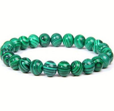 Boho Classic Natural Stone Bracelet - Malchite
