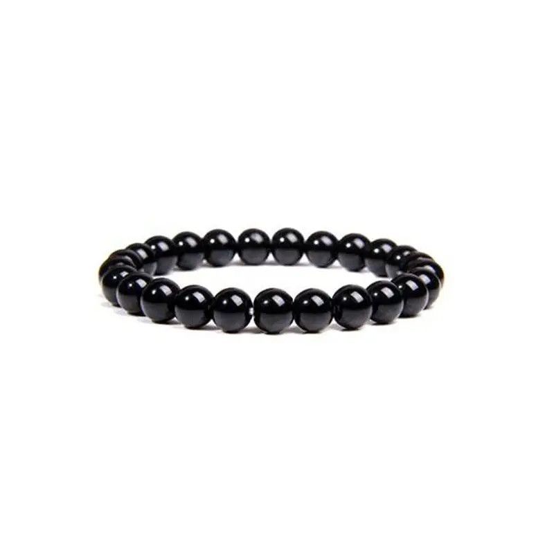 Boho Classic Natural Stone Bracelet - Black