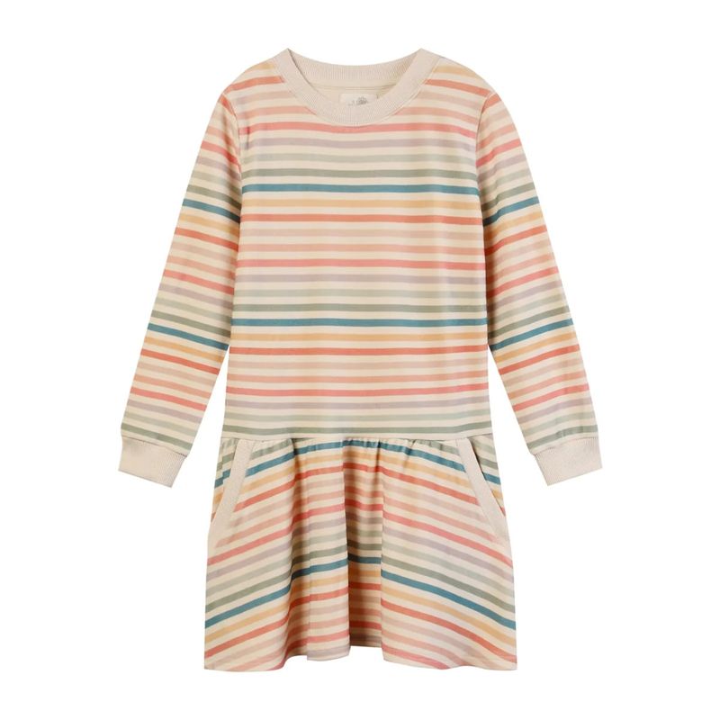 Lara Dress - Candy Stripe