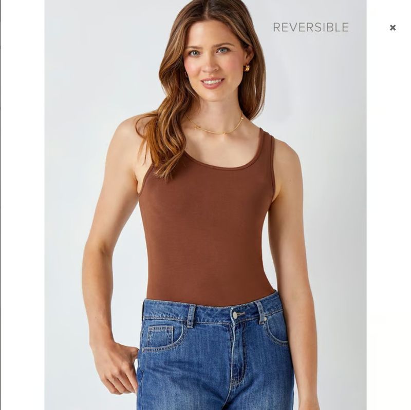 The Sculpt Seamless Bamboo Tank, Taupe