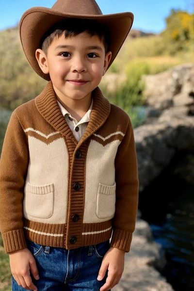 YEEHAW Cardigan, Size: 2Y-3Y