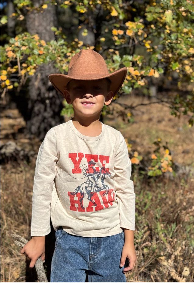 Cherokee Printed Tee - Yee Haw