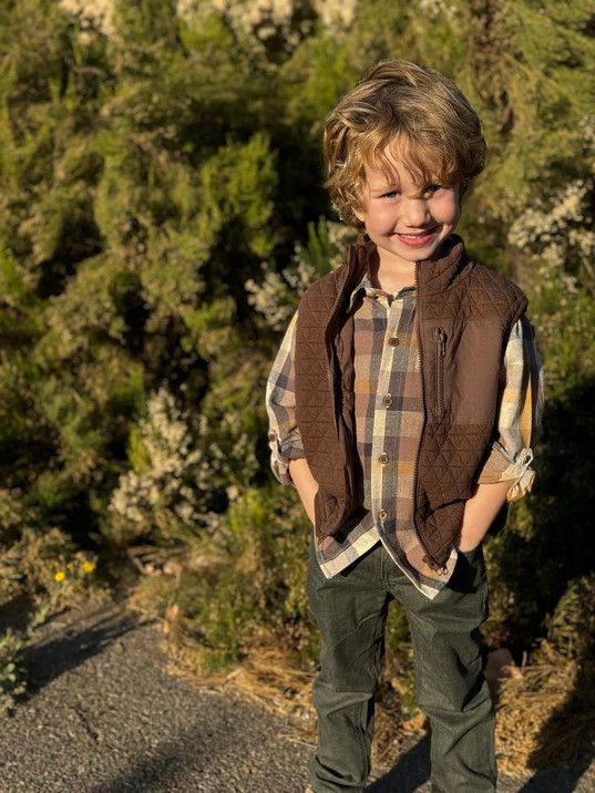 Hunter Vest - Brown