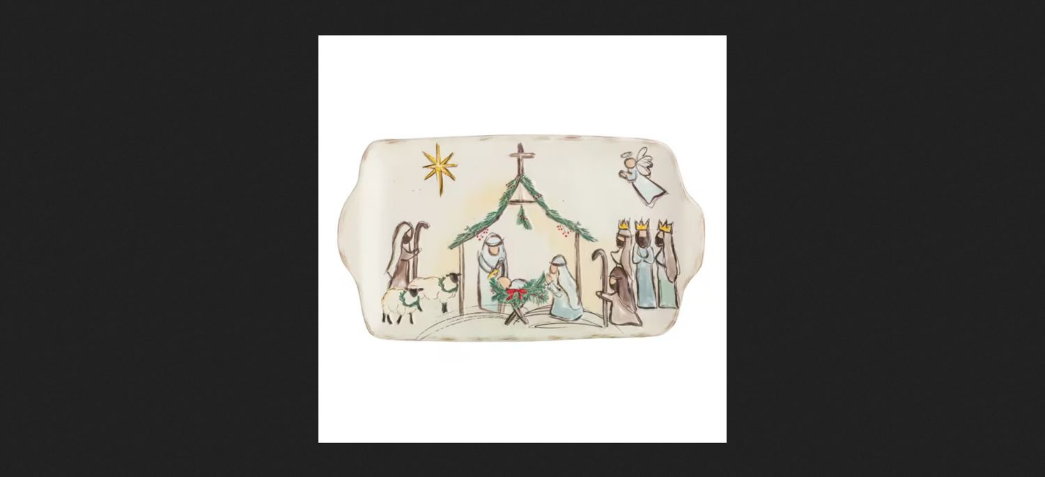 Nativity Platter