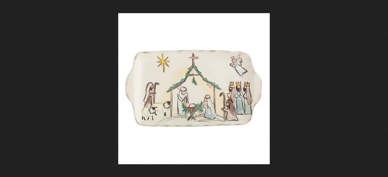 Nativity Platter