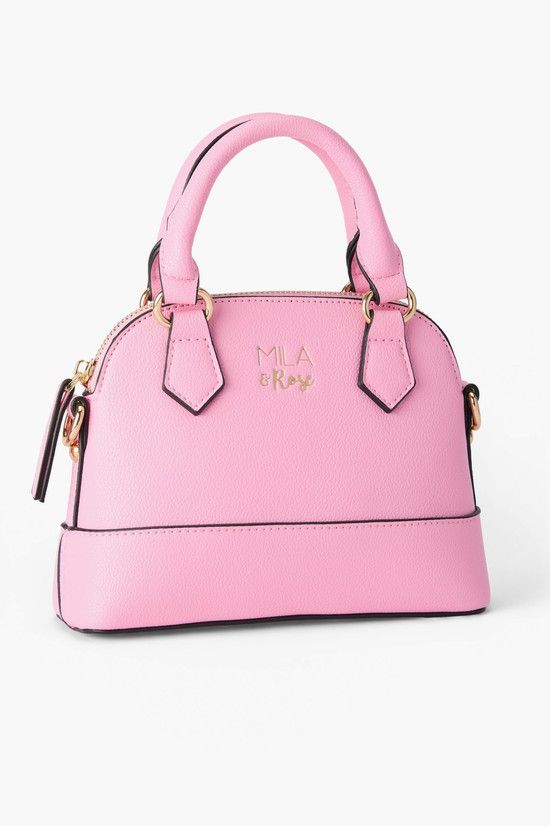 Bubblegum Pink Girl's Crossbody Purse