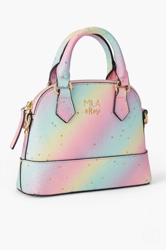Unicorn Glitter Girl's Crossbody Purse