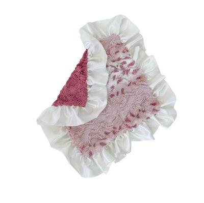 Rosewater Quartz/ Luxe Baby Cuddle Lovie