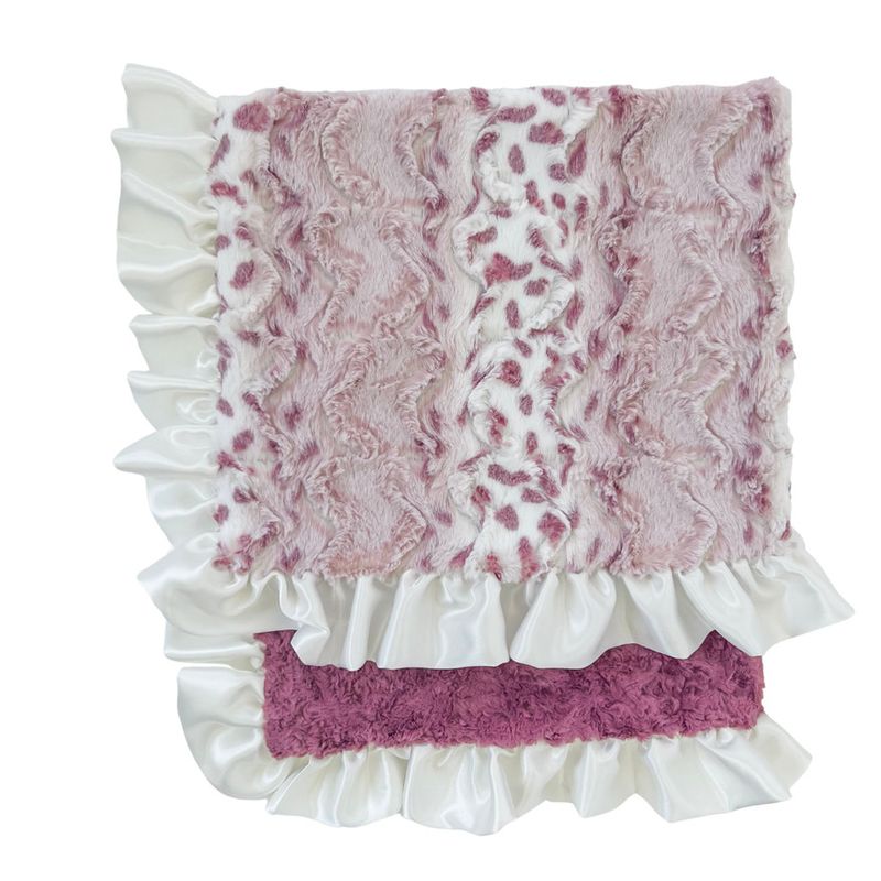 Rosewater Quartz | Luxe Faux Fur Cuddle Blanket