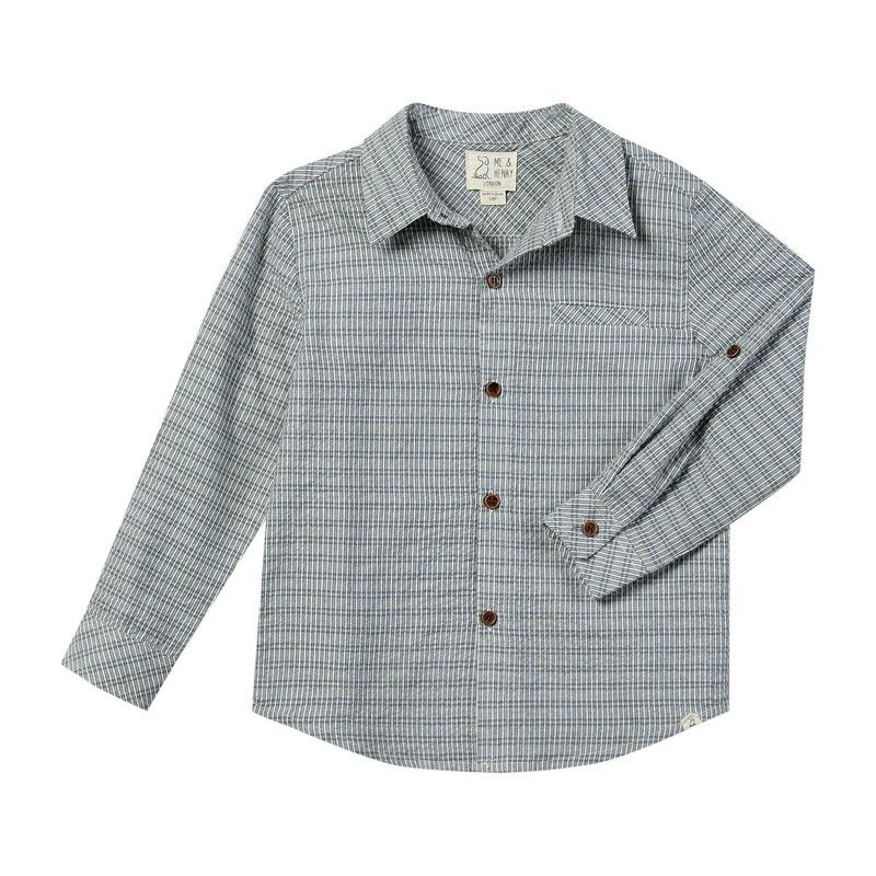 Atwood Chambray Stripe Seersucker
