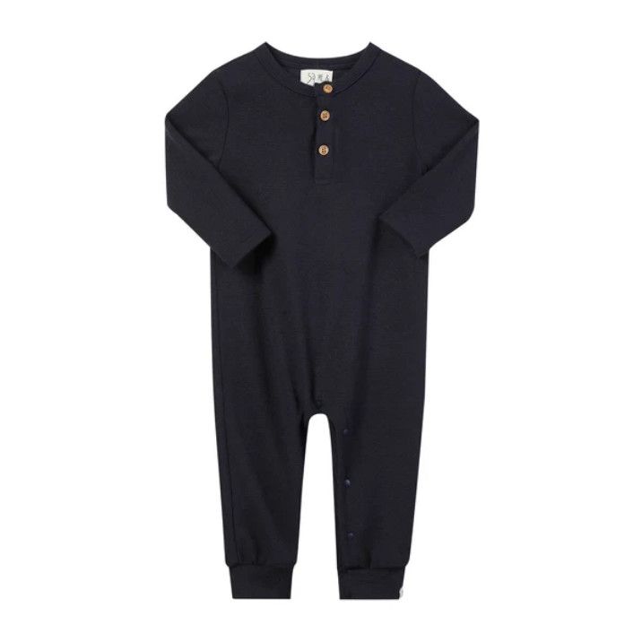 Mason Henley Romper- Navy