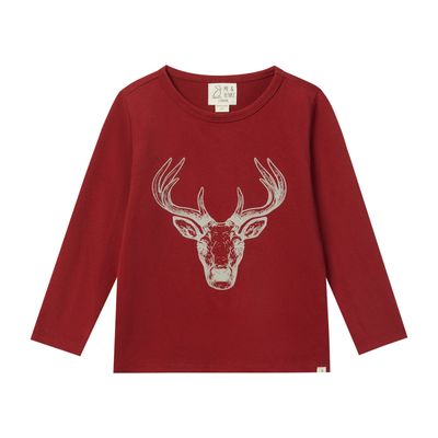 Cherokee Printed Tee Moose Print