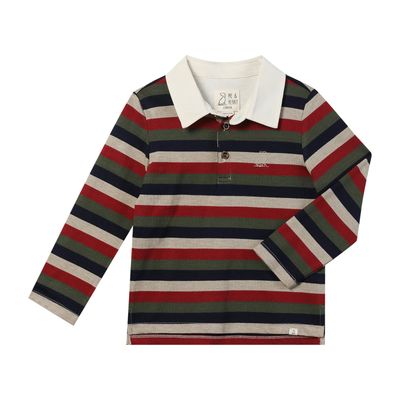 Scrum Rugby Burgundy Multi Stripe