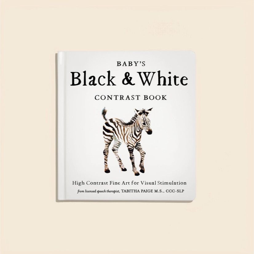 Black and White Contrast Book For Baby