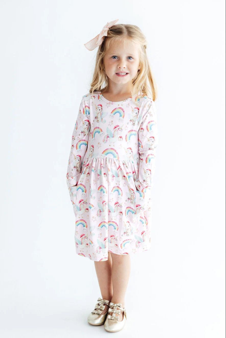 Christmas Magic L/S Pocket Dress